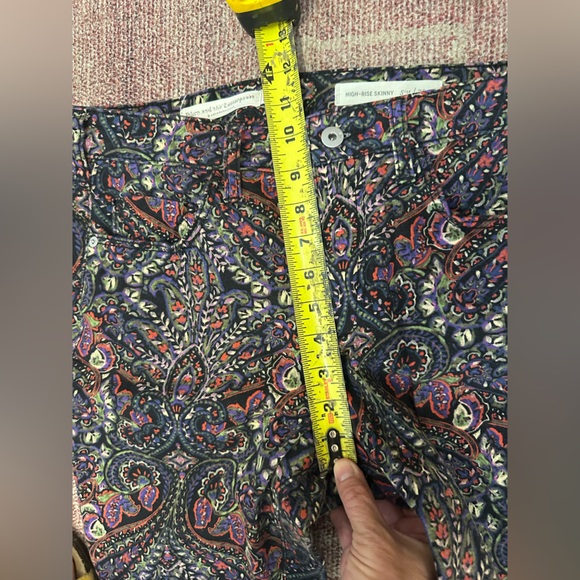 Pilcro and the letterpress high rise skinny jean pants cotton stretch size 29 - Picture 11 of 12